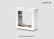 Підлоговий біокамін Brook 500-m2 Gloss Fire 