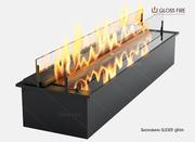 Дизайнерський біокамін SLIDER glass 600 Gloss Fire