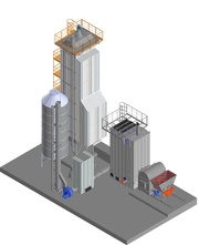 Сушилки для зерна. Модернізація,  ремонт,  теплогенератори для сушарок