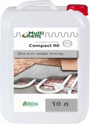 Пластификатор для бетона Compact-90 Euro, стяжки,  тротуарной плитки 