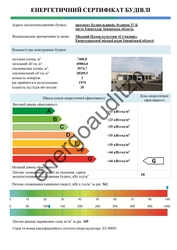 Энергоаудит,  энергетический сертификат,  энергетический паспорт