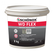 SCHÖNOX WD FLEX Зручна,  водовідштовхувальна,  еластична затиркa 2kg 