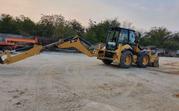 Услуги экскаватора-погрузчика JCB 3CX,  CAT 444E